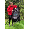Туристический рюкзак для переноски тяжелых грузов TATONKA BISON 120+15 black DI.6029,040